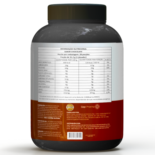 Whey Protein 100% Pure - Chocolate 900g