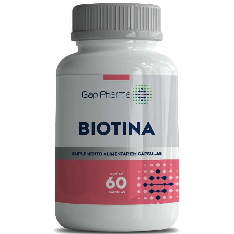 Biotina - 60 cápsulas