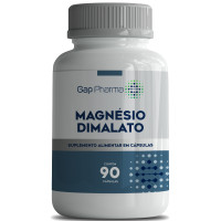 Magnésio Dimalato 350mg - 90 cápsulas